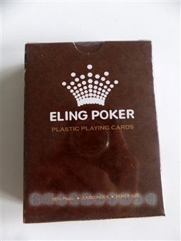 Eling Poker 塑料牌 寬牌撲克 俱樂(lè)部撲克